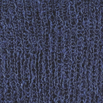 Tissue Knit Poncho - Navy/Black