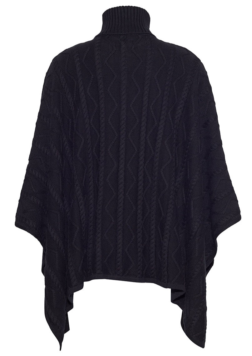 The Perry Poncho | Blacklead