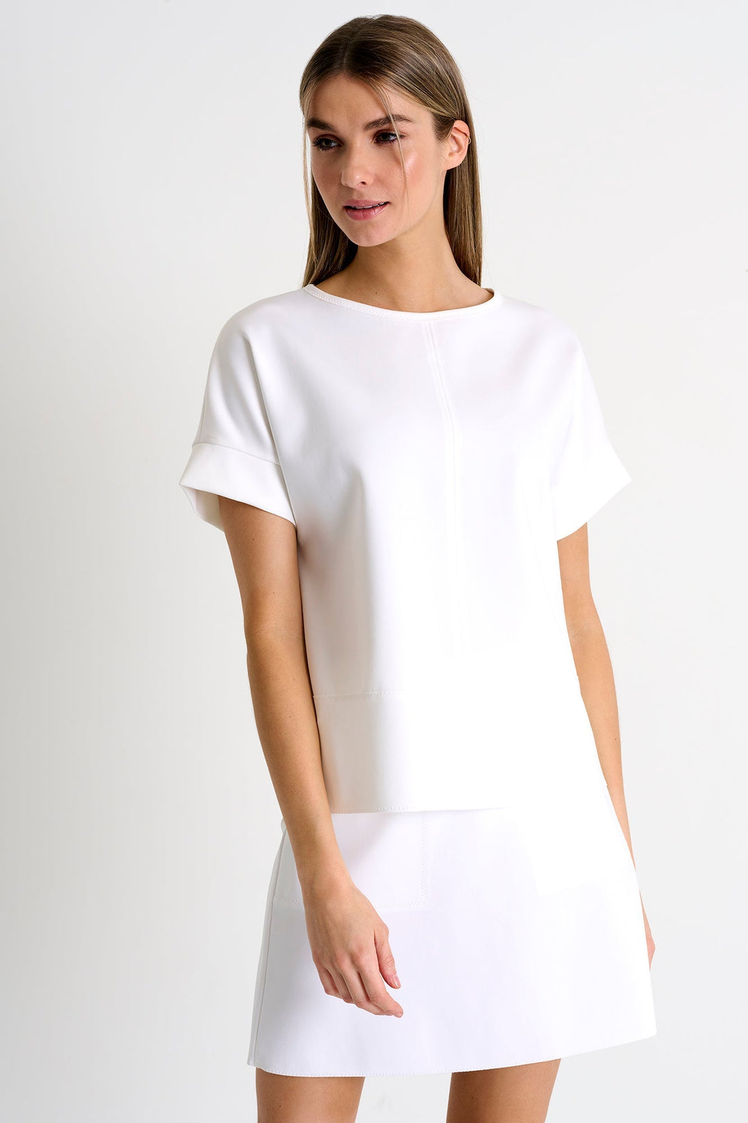 Mini Skirt 2 / 000 White / 75% POLYAMIDE, 25% ELASTANE