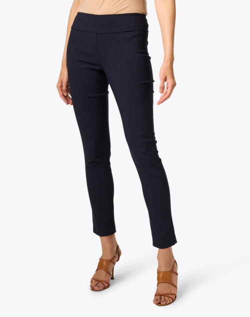 Navy Control Stretch Ankle Pant