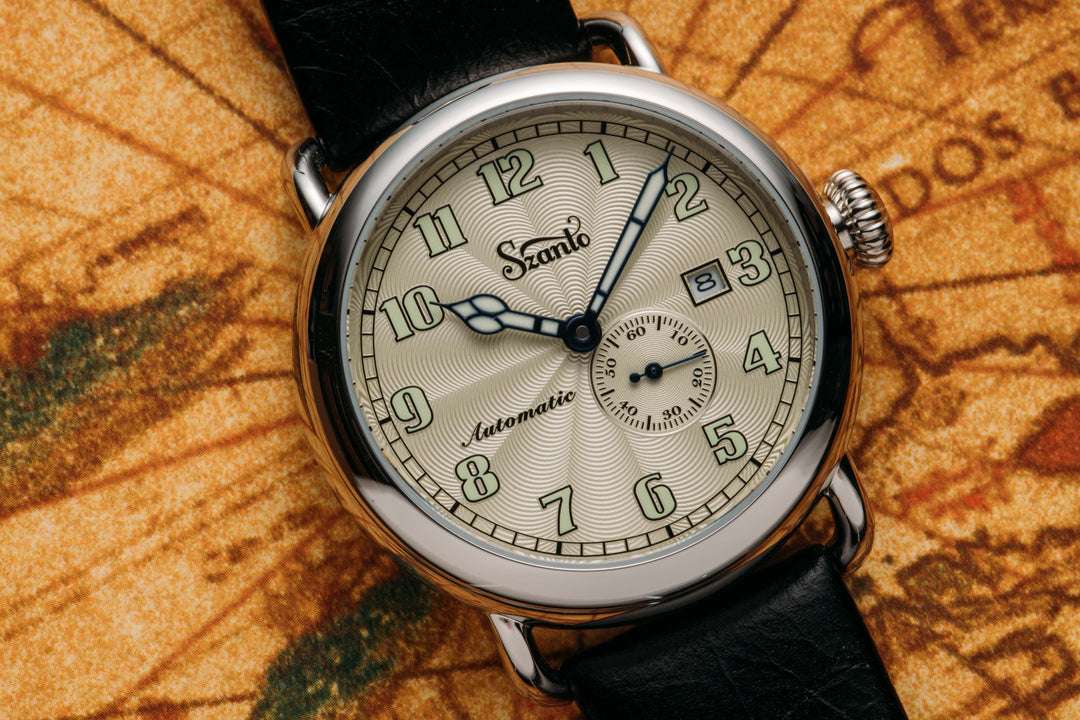 Szanto Automatic Officer Classic Round 6305